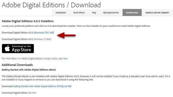 install adobe digital editions 2.0